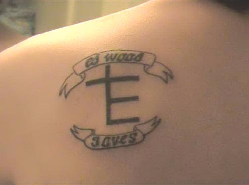 Reverend Steve's 'Ed Saves' Tattoo